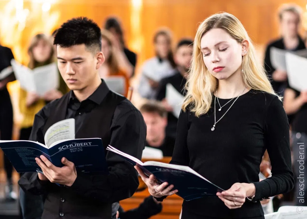 Rehearsal, Schubert Mass in C